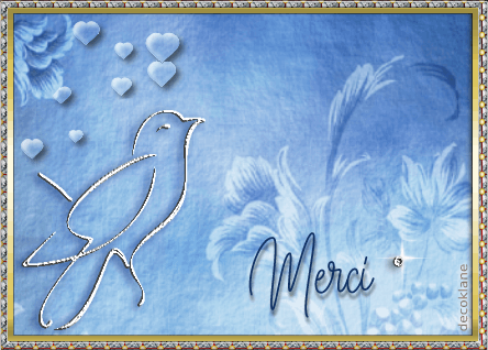 merci a tous pour vos gentils commentaires