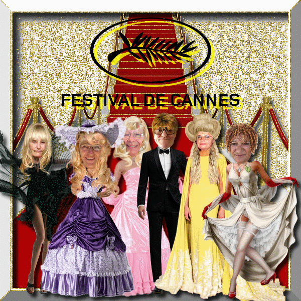 nous voila avec jean - louis au festival de canne    (merci jean - louis )